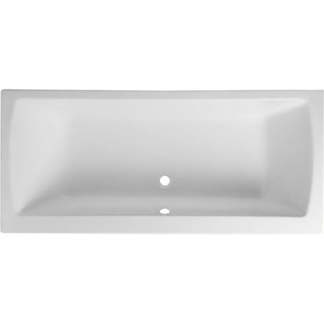 Baignoire rectangulaire VITRA Neon avec pied 180x80cm Blanc