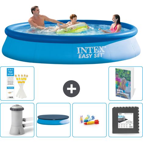 Intex Piscina Easy Set Rotonda - 366x76 cm - 7-pezzi  S317
