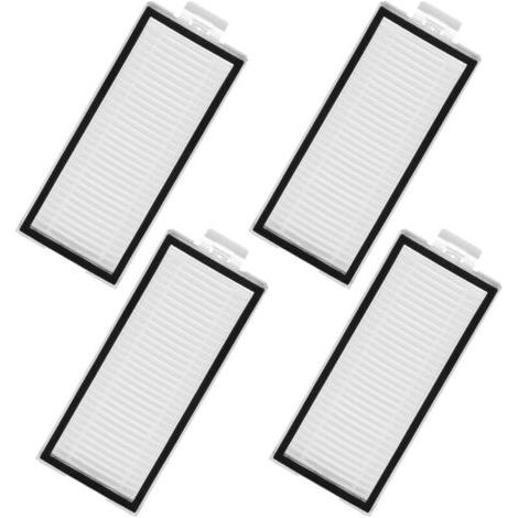 Lot de 4 filtres lavables pour aspirateurs robots Roborock Q5 Pro, Q5 Pro+ (Plus), Q5 Max+ (Plus), Q5 DuoRoller+, Q7, Q7+, Q7 Max, Q7 Max+, Q8 Max, Q8 Max+, pièces de rechange (1/4)