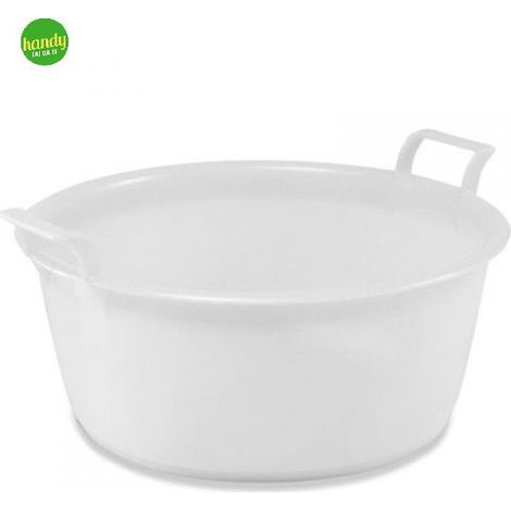 Bacinella Tonda Veca 40cm Bianco