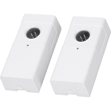 Capteur infrarouge pour ouvre-porte 940 nm, portée 30 m, cellule photoélectrique à faisceau unique, détecteur infrarouge de portail 12-24 V pour la sécurité domestique, blanc (1/5)