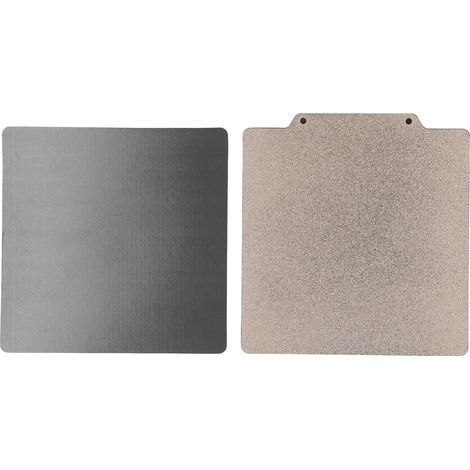 Magnetische Bauplatte aus Federstahl, glatte Kohlefaseroptik, strukturierte PET/PEI-Druckplatte für Voron 3D-Drucker (1/5)