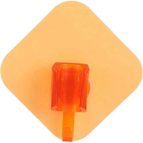 Support de pommeau de douche sans perçage, support pour pommeau de douche de salle de bain (orange) (1/5)