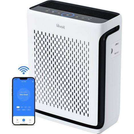 Levoit Vital 100S purificador de aire blanco silencioso