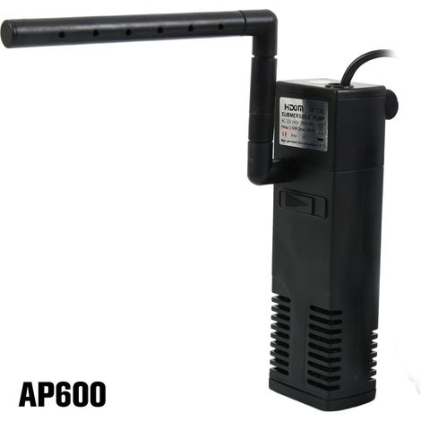 Filtre interne 600L avec pompe d'aquarium
