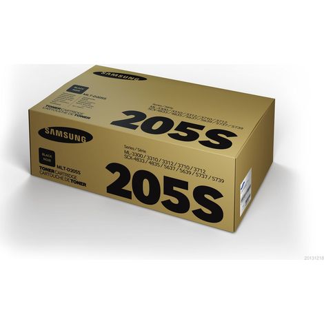 Samsung MLT-D205S Black Original Toner Cartridge Cartouche de toner 1 pièce(s) (1/3)