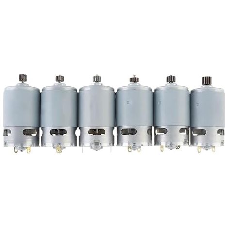 Motore CC RS550 9/11/12/13/14/15/16 denti 10,8 V 12 V 14,4 V 16,8 V 18 V 21 V 25 V Motore di ricambio per micro trapano ad alta velocità (12 denti, 18 V) (1/5)