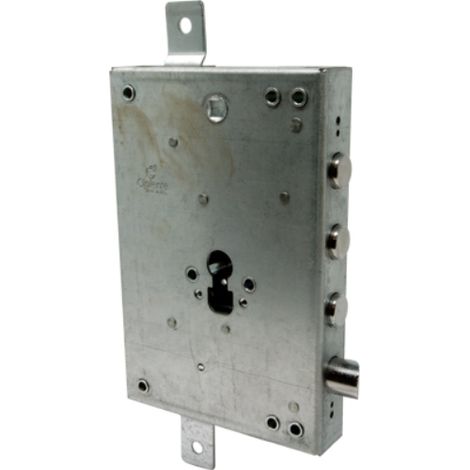 Serratura metallo applicare 50137 cipierre f.sagom m4 tripl+scr  ip.mm 37 e.mm 63 dx/sx Cipierre