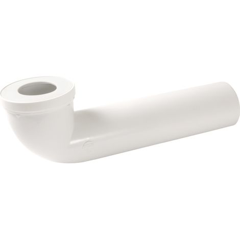 Winkel-WC-Rohr 90° - Ø85 bis 107 Länge 400 - Ø100