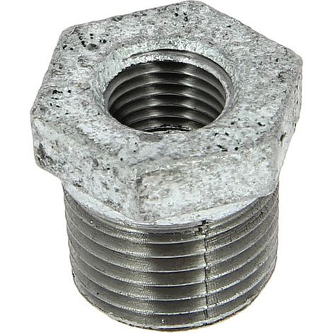 Réduction fonte galva Mâle 1/2 Femelle 1/4