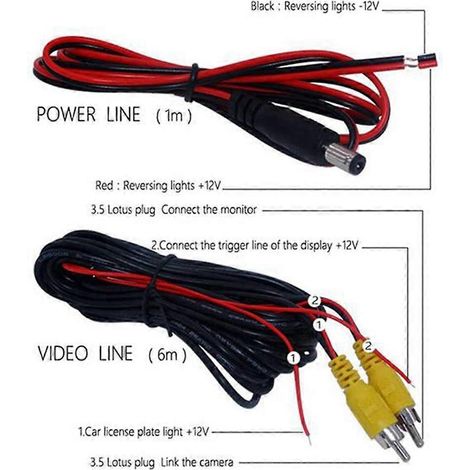 Caméra de recul 4 LED pour voitures 206 207 307-- (1/5)
