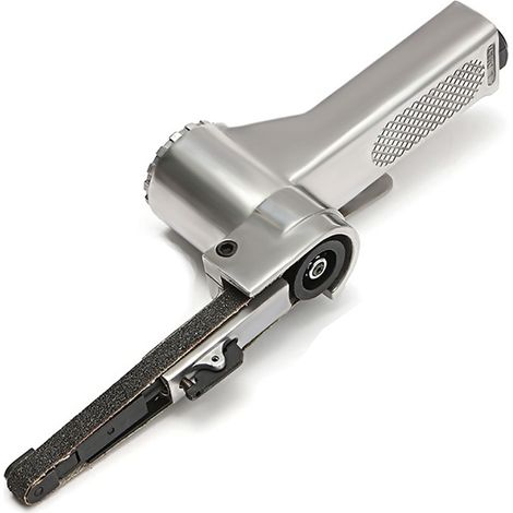 Ponceuse à bande pneumatique 3/8 ", rectifieuse d'angle avec bandes abrasives pour compresseur, ensemble d'outils pneumatiques (1/5)