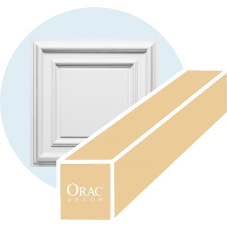 Carton complet de 5 pièces F30 - 59,5x4,3x59,5cm - ORAC DECOR