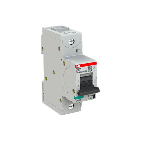 S800P Disjoncteur modulaire 1P -100A courbe K 50kA 2CCG001251R0001 ABB G151720 (1/3)