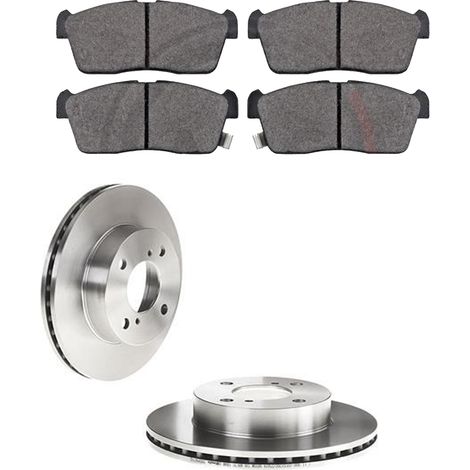 KIT FRENI ANTERIORI compatibile con SUZUKI ALTO VII (GF) - DISCHI + PASTIGLIE OEM: P 79 020 / 18021 /SOSTITUZIONE DIRETTA/BASSA POLVERE/SILENZIOSO (1/5)