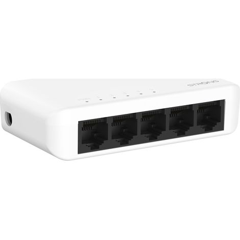 Strong SW5000P commutateur réseau Gigabit Ethernet (10/100/1000) Blanc (1/5)