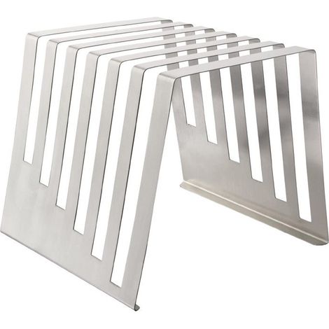 Support inox simple pour 6 planches à découper de 15 mm - Hygiplas (1/3)