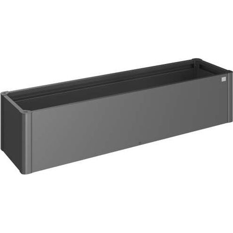 Fioriera Belvedere MINI Gr. 200 grigio scuro metallizzato