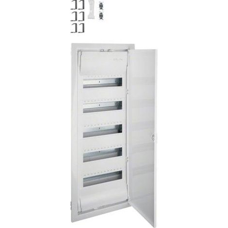Hager Elektroverteiler Untertisch weiß 880x34,8 cm
