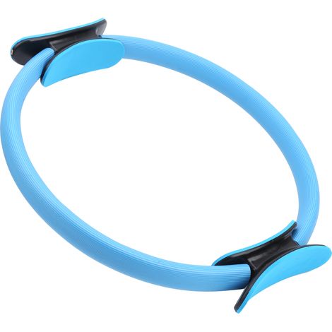 Bague de yoga Pilates anneau de résistance bleu fitness maison gym exercice musculation (1/5)
