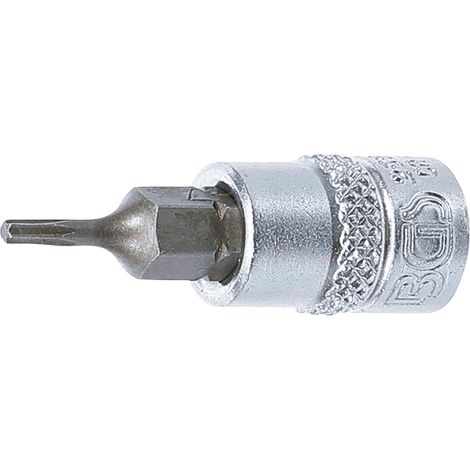 BGS Bit – Bussola, 6,3 mm, 1/4, profilo a T, T7, 2557 (1/2)