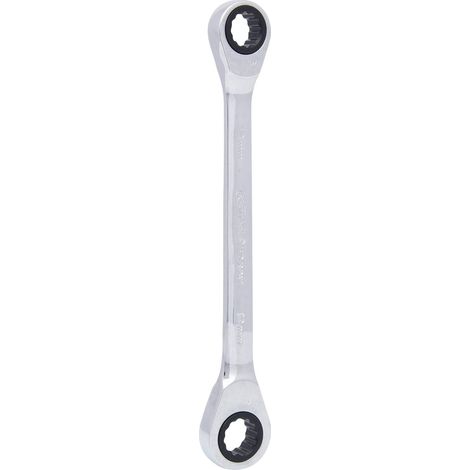 KS Tools - Clé polygonale à cliquet GEARplus®, 8x9 mm , sans carte support - 503.4502-1