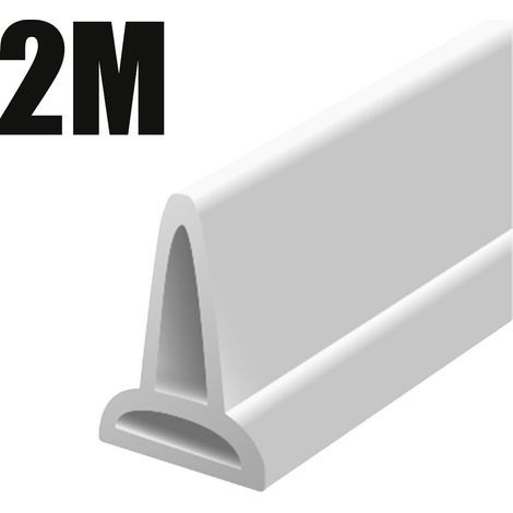 Water Stopper - Silicone Shower Threshold Strip - For Curbless Shower And Bathroom Water Containment - 2 M (1/5)
