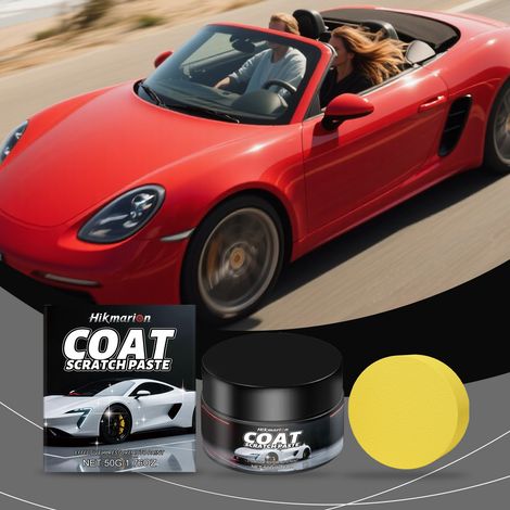 Lackkratzer-Reparaturcreme entfernt Flecken, deckt die Lackoberfläche gleichmäßig ab und verstärkt den Glanz des Autos – 50 g1, Schwamm1 -- DE (1/5)