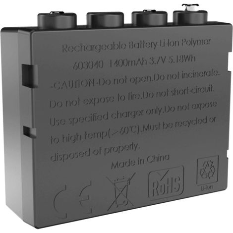Batterie H7R.2 1400mAh Lithium