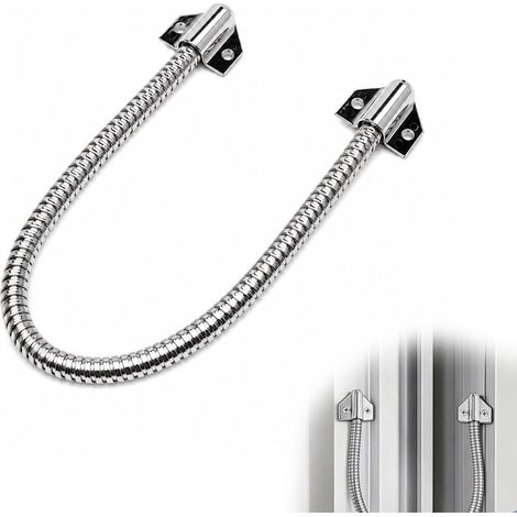 Gaine câble Porte 450 mm Acier Inoxydable pour contrôle d'accès (1/5)