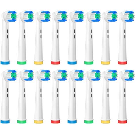 Replacement Brush Heads Compatible with 16 Replacement Brush Heads for Precision Brush Heads for Pro Smart Vitality Genius Triumph Teen Kids (1/5)
