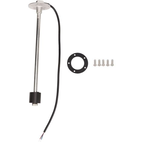Jauge de niveau de carburant 240‑33ohm 300mm, sonde de réservoir d'huile liquide, capteur de niveau d'eau IP67 étanche pour bateau, yacht, camion, camping-car (1/5)