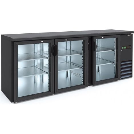 Table banque réfrigérée ventilée rétro Modèle BB300GD - KlimaItalia