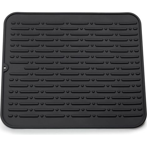 Tapis von Séchage Vaisselle Xl in/aus Silicone 45 X 40cm Garantie zu/bei Vie( schwarz)