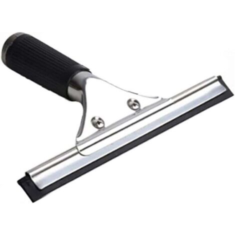 Raclette universelle noire pour portes de douche en verre, vitres de voiture, rétroviseurs de maison, accessoires d'essuie-glace de nettoyage de salle de bain, 15 cm, 6 pouces (1/4)