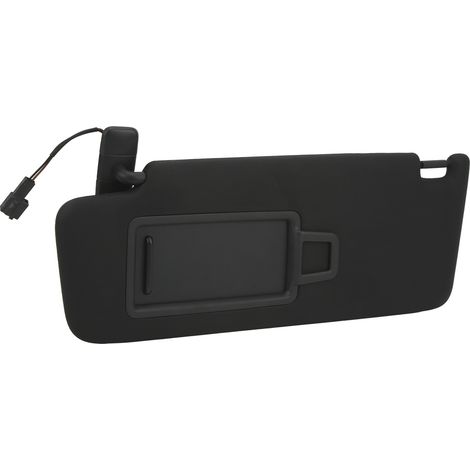 Pare-soleil intérieur avant gauche de voiture 5GG 857 551 Noir avec miroir, remplacement pour MK7 2014‑2017 (1/5)