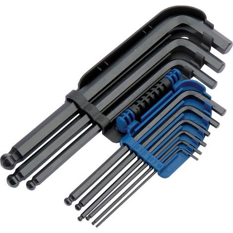 Draper Expert 9-Piece Metric Hexagon and Ball End Hex Key Set (Model 08380) (1/5)