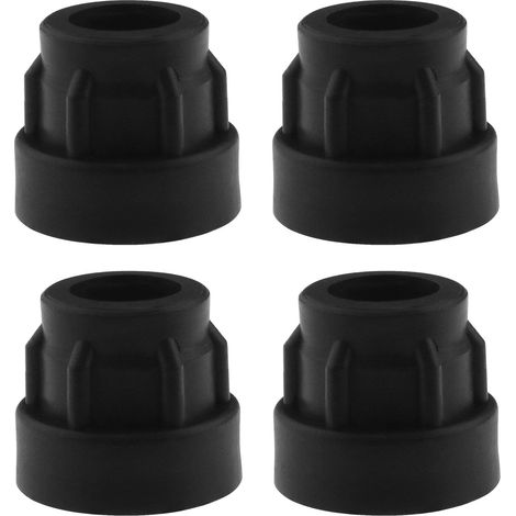 4pcs Réducteur d'entretoise Bague de Réduction d'essieu de Roue Insère Remplacement en Plastique pour des Roues de Chariot Camion de Sac de Diamètre Intérieur de 1 pouce (1/5)