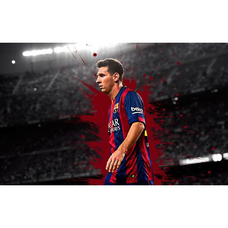 Papier peint panoramique Football - Joueur de Foot - 130 cm x 81 cm (1/2)