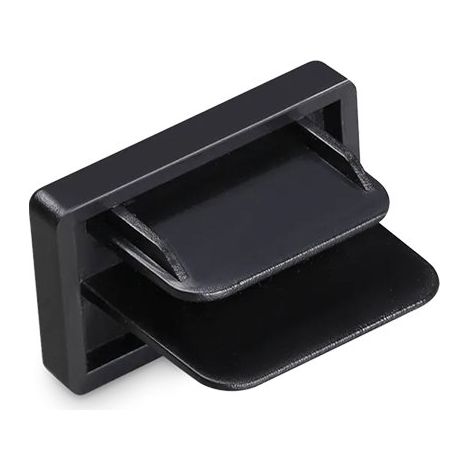 Accessorio Binario Link 1 End Cap Nero