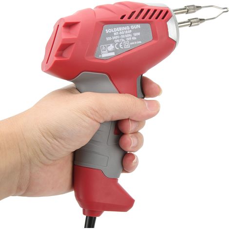 Pistolet à souder 180 W 200 °C à alimentation manuelle, kit de fer à souder pour téléphones à puce (1/5)