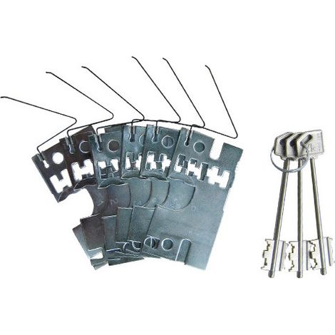 Cambio de combinación de llaves CR A.23-2000-01 – Ambidiestra 92 mm – Para cerraduras Plus