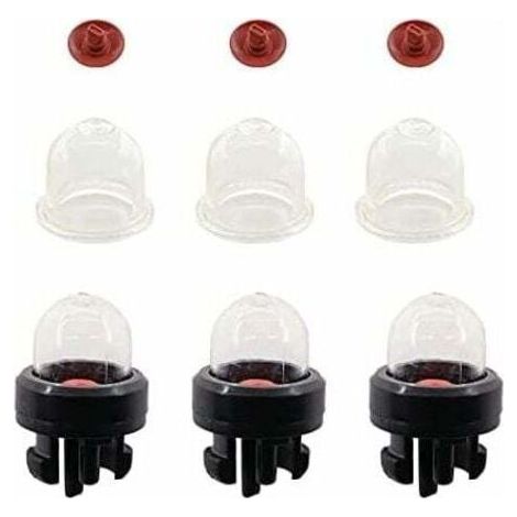 Lot de 3 Pompes d'Amorçage pour Tronçonneuses Stihl FS38, FS40, FS45, FS50, FS55, FS75, FS80, FS85, Compatible avec les Marques Ryobi, McCulloch et Husqvarna. (1/4)