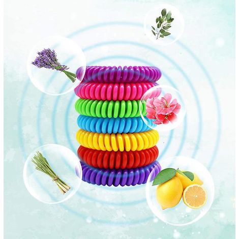 Armbänder, elastische Armbänder für Erwachsene und Kinder, Mückenschutz, Juckreizlinderung. (1/5)