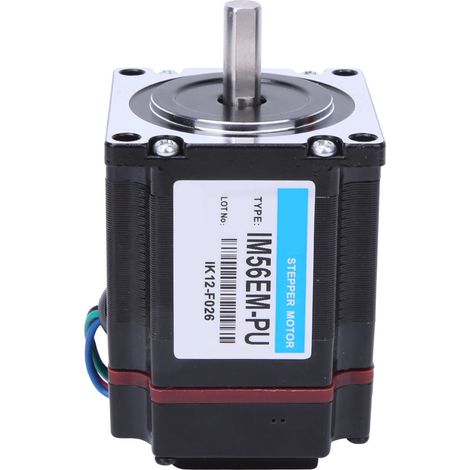Moteur pas à pas Nema 23 Pilote intégré 2 phases Couple 1.0N.m Angle 1.8° Contrôle par impulsions DC 24-50V Compact (1/4)