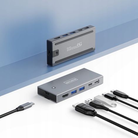 Boîtier SSD avec fonction hub HDMI 2.0 MC501 (1/5)