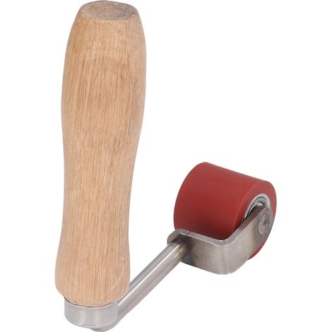 Rouleau à main en silicone 20 mm, angle de courbure de 75°, résistance à la température jusqu'à 260 °C, conception ergonomique, rouleau à joints pour soudure (1/5)