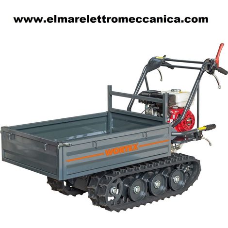 Motocarriola HONDA SFH300 6,5 HP benzina 4 tempi – Carico massimo 300 kg – Per terreni accidentati e cantieri umidi