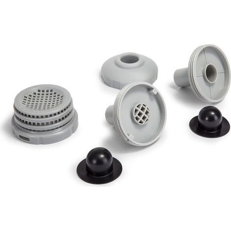 2er-Set Intex-Poolfilter – Chlor- und salzwasserbeständig – Komplettes Schlauchanschluss-Set (1/5)