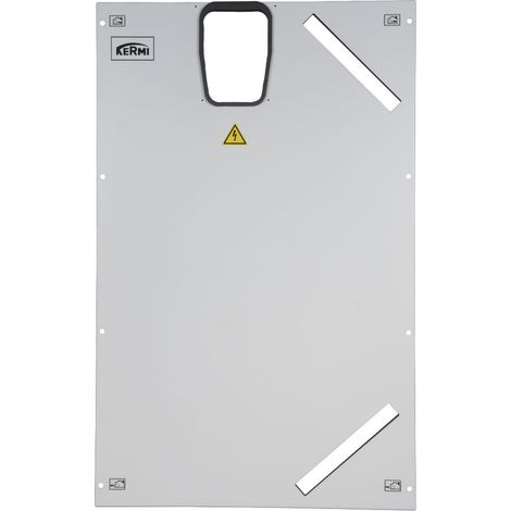 Kermi x-well Frontabdeckung Metall, weiß für F130 - Y9103000073K